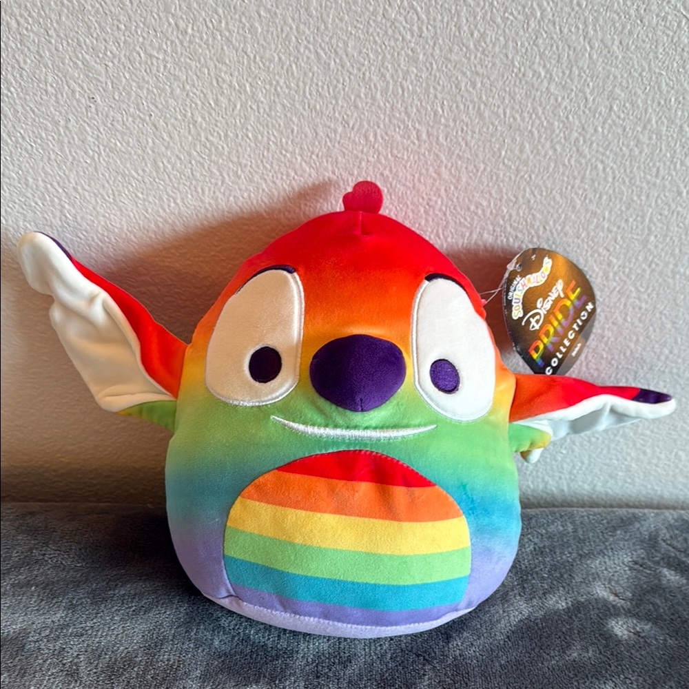 Disney Squishmallows Stitch Plushie Pride Collection
